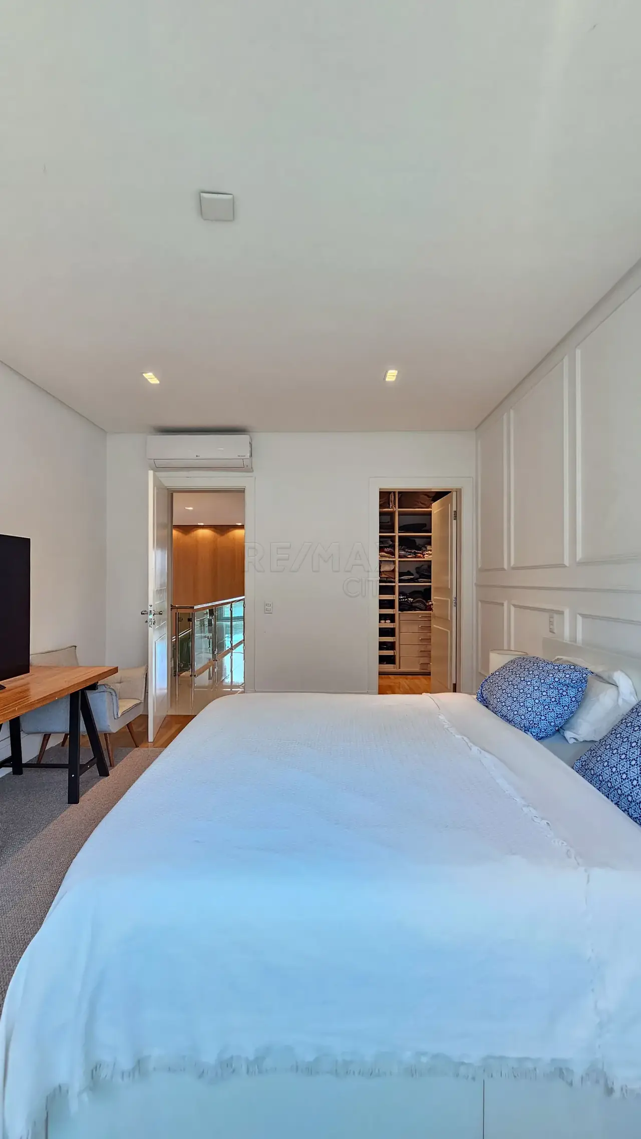Suíte master com closet