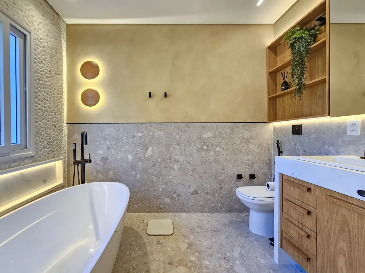 Banheiro spa da suíte master